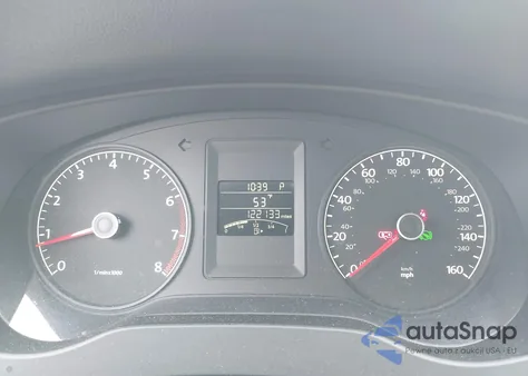 2011 Volkswagen Jetta 2.5L Se из США, поврежденный, VIN 3VWDZ7AJ4BM318580